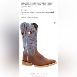 Durango cowgirl boots